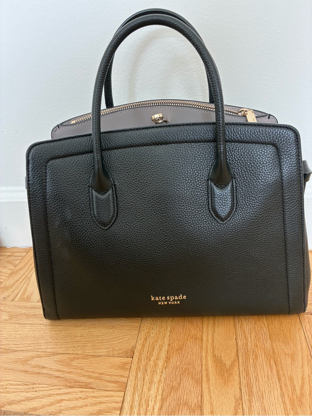 Kate Spade Black Knot Satchel